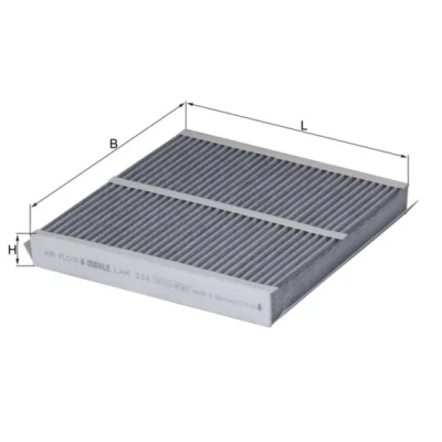 Afbeelding van Knecht Interieurfilter LAK 234