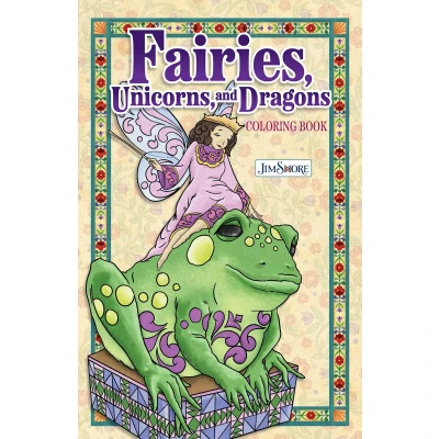 Afbeelding van Jim Shore Fairies, Gnomes &amp; Dragons Coloring Book