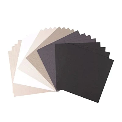 Afbeelding van Vaessen Creative Florence Scrapbookpapier 216 g 6x6 x24 vellen multipack, zwart, papier, multicolor, 15 x 0,8 cm