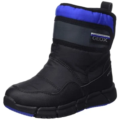 Afbeelding van Geox J Flexyper Boy B ABX Enkellaarzen voor jongens, Black Royal., 31 EU