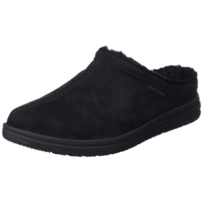 Afbeelding van Skechers Melson Pantoffels, Heren, Maat: 41, Black Textiel