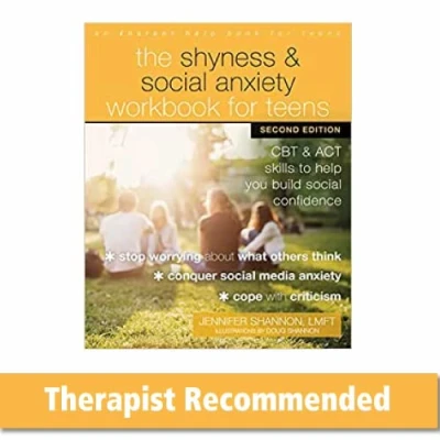 Afbeelding van The Shyness and Social Anxiety Workbook for Teens, Second Edition: CBT ACT Skills to Help You Build Confidence