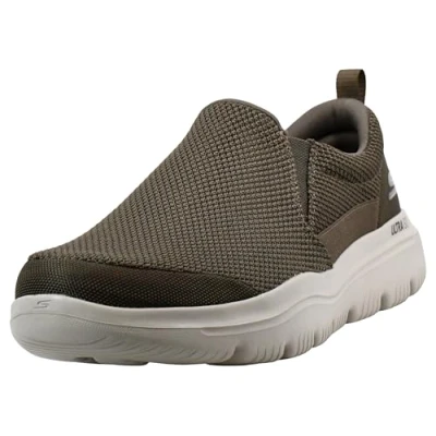 Afbeelding van Skechers Heren Go Walk Evolution Ultra onberispelijke sneakers, Kaki, 48 EU, EU