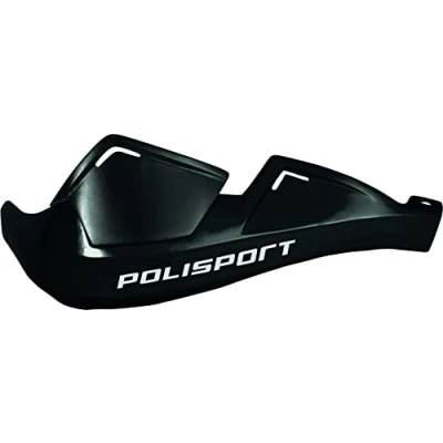 Afbeelding van POLISPORT 8305100027 Handkappen EVOLUTION INTEGRAL 2 bevestigingspunten MX Style gemaakt van plastic met montagekit inbegrepen compatibel alle MX/enduro modellen in kleur zwart