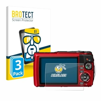 Afbeelding van BROTECT Screenprotector voor Olympus OM System Tough TG 7 Folie Beschermfolie Beschermglas transparant (3 Stuks)