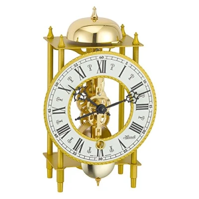 Afbeelding van Hermle Uhrenmanufaktur Tafelklok, smeedijzer, goud, 24 cm x 13 9,5