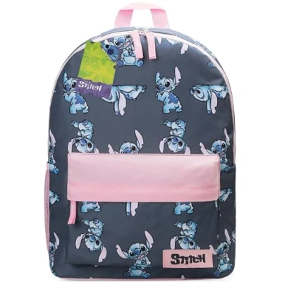 Afbeelding van Disney Rugzak voor Meisjes, Stitch Schooltassen Meisjes (Marine/Roze)