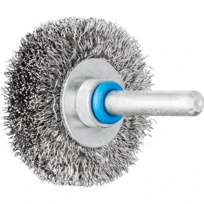 Afbeelding van PFERD Ronde borstel op stift, ongetordeerd met RVS draad RBU 4009/6 INOX 0,20