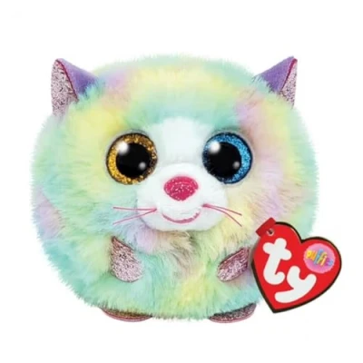 Afbeelding van Ty Puffies Knuffel Kat Heather 10 Cm