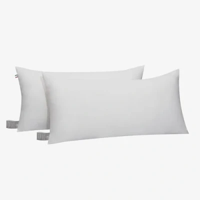 Afbeelding van FAM HOME Zachte Microvezel Kussen 50x80 cm Set van 2 Optimale Steun Voor Nek En Hoofd Hypoallergeen Machinewasbaar Droogbaar