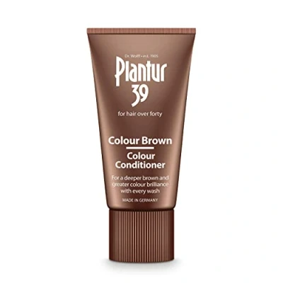 Afbeelding van Plantur 39 Color Braun kleurspoeling voor bruin haar gelamineerd grijs verzorgende spoeling met cafeïne complex 150 ml