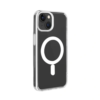 Afbeelding van Puro LITEMAG rokas iPhone 14 Max (Apple Plus), Smartphonehoes, Transparant
