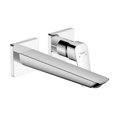 Afbeelding van Hansgrohe Logis Fine inbouw wastafelkraan met uitloop 20.5cm chroom