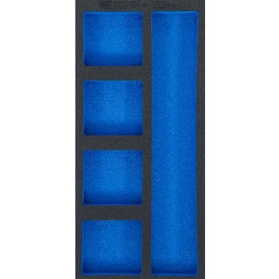 Afbeelding van BGS 74362, Gereedschapmodule 1/3, leeg: 5 vakken, 408 x 189 32 mm