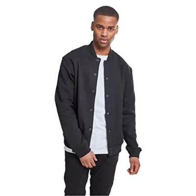 Afbeelding van Urban Classics 2 tone College jacket XS Zwart