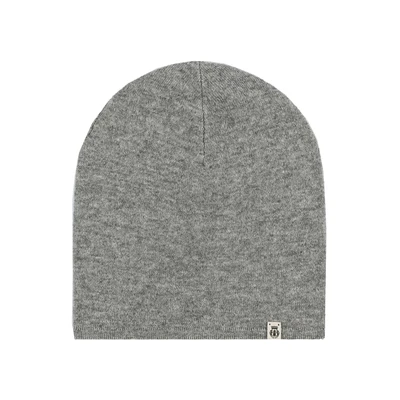 Afbeelding van Roeckl Pure Cashmere beanie kasjmier muts wollen wintermuts oversized muts, grijs, 55/60 cm