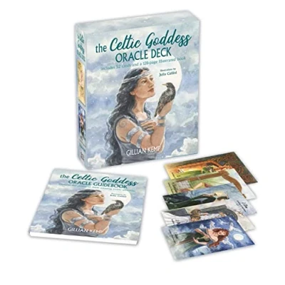 Afbeelding van The Celtic Goddess Oracle Deck: Includes 52 cards and a 128 page illustrated book