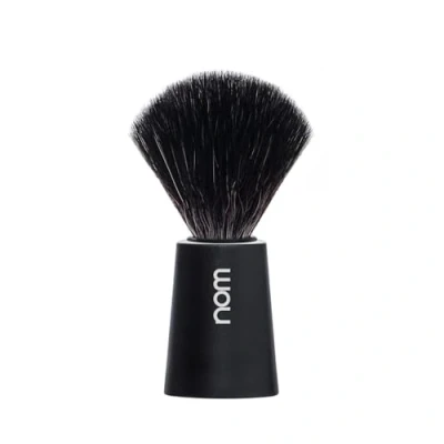Afbeelding van NOM CARL Scheerkwast zwart, Black Fibre