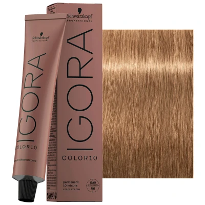 Afbeelding van Schwarzkopf Igora Color10 haarverf 8 65 Lichtblond Goudbruin