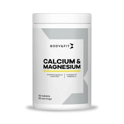 Afbeelding van Body &amp; Fit Calcium Magnesium Tabletten Vitaminen en Mineralen 180 Vegan