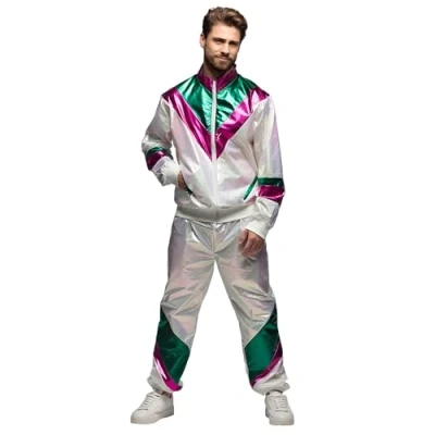 Afbeelding van Boland Trainingspak Holographic dude (M) Volwassenen