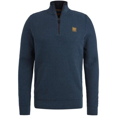 Afbeelding van PME Legend Trui Mouline Half Zip Marine M