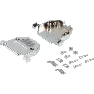 Afbeelding van connector behuizing voor Gameport 15 pins SUB D gemetalliseerd