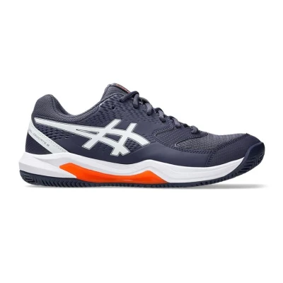 Afbeelding van Asics Geldedicate 8 CLAY Tennisschoenen voor kleibanen, Heren, Maat: 44, Indigo fog/white Imitatieleer/ textiel
