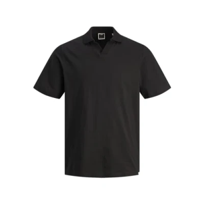Afbeelding van Jack &amp; Jones JCOCOLLECTIVE Label Polo SS, zwart, M