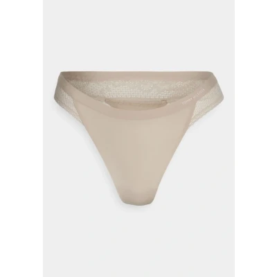 Afbeelding van Tommy Hilfiger Thong String, Dames, Maat: Small, Misty blush