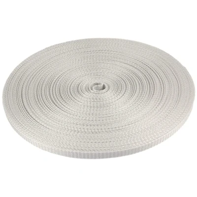 Afbeelding van Gordelband 14 mm breedte kleur grijs 50m rol rolluikriem voor rolluiken [50 m grijs]