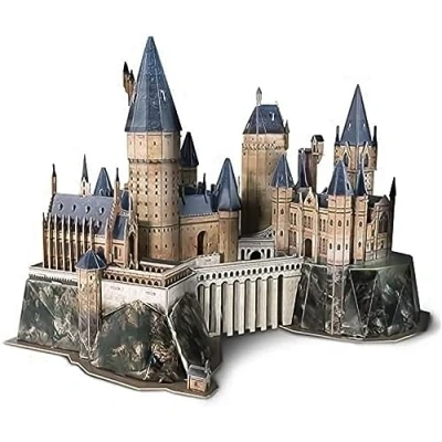 Afbeelding van CubicFun Harry Potter Zweinstein kasteel bouwspel 3D puzzel 197 stukjes vanaf 8 jaar 60 minuten