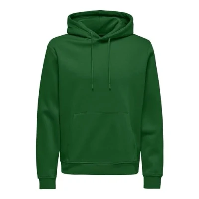 Afbeelding van ONLY &amp; SONS Onsconnor Reg Sweat Hoodie Noos capuchontrui voor heren, Formeel tuin, S