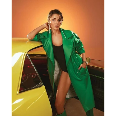 Afbeelding van DESIGN TRENCH COAT/NOCTURNE/GREEN