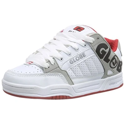 Afbeelding van Globe Tilt Skateboard Schoenen, Wit Rood, 42.5 EU
