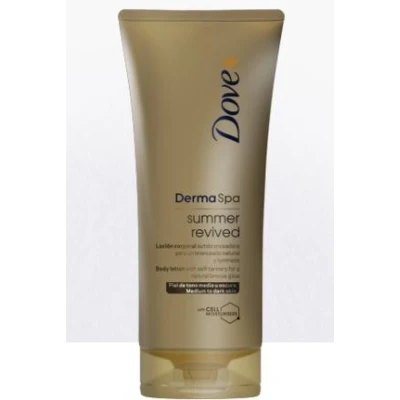 Afbeelding van Dove Derma Spa Summer Revived Dark Lotion 200ml