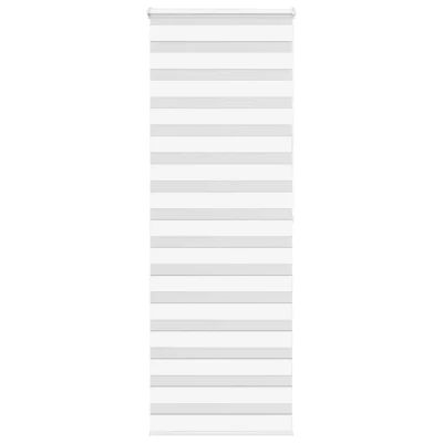 Afbeelding van vidaXL Zebra rolgordijn 80x200 cm stofbreedte 75,9 polyester wit
