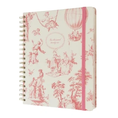 Afbeelding van Kokonote Academic Diary 2025 2026 Week To View Versailles Planner With Stickers &amp; Tabs, Student Essentials For University, Back School Stationery