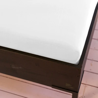 Afbeelding van Split Topper Hoeslaken Kayori Saiko Zilvergrijs (Jersey) 180 x 220 cm