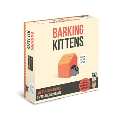 Afbeelding van Asmodee Barking Kittens, uitbreiding kaartspel Exploding Italiaanse uitgave, 8545