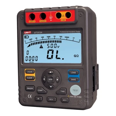 Afbeelding van UNI T UT513A isolatie weerstand tester