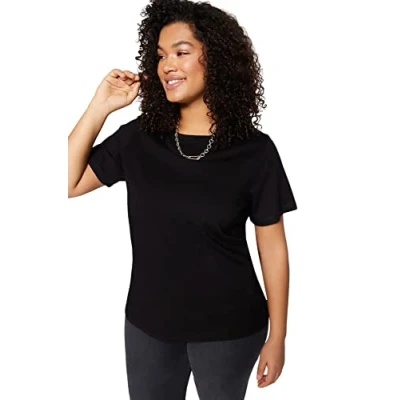 Afbeelding van Trendyol TBBSS22TS0733 Volwassenen Vrouwen Zwart XL