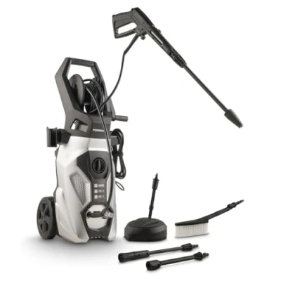 Afbeelding van Powerplus Elektrische Hogedrukreiniger POWXG90503 2200W Terrasreiniger, start/stop functie, max. druk van 170 bar en temperatuur 50C, 8 m slang accessoires inbegrepen, Reinigen auto&#039;s, meubelen fiets
