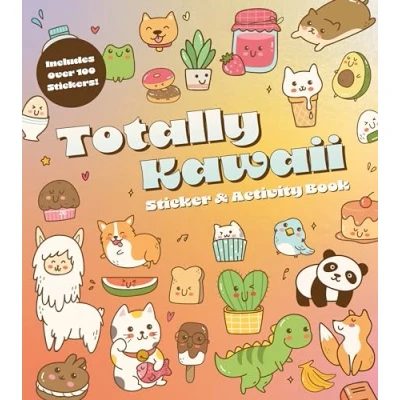 Afbeelding van Totally Kawaii Sticker &amp; Activity Book: Includes Over 100 Stickers!