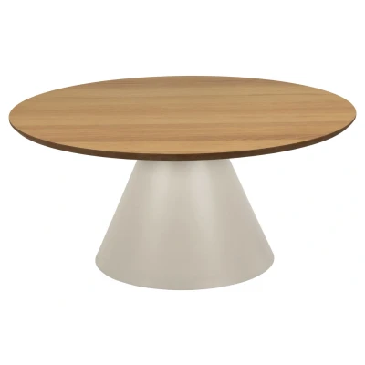 Afbeelding van by fonQ Circo Salontafel H 40 x B 85 cm Eiken