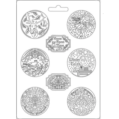 Afbeelding van Stamperia Fairy Soft Mould A4 (K3PTA472)