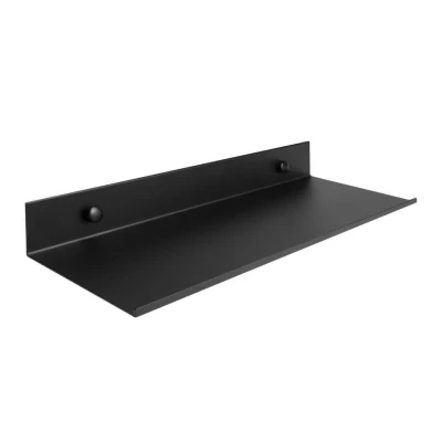 Afbeelding van QUVIO Muur plank staal Zwart