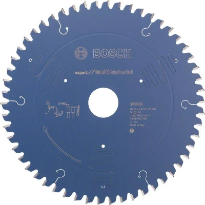 Afbeelding van Bosch Cirkelzaagblad 54 tanden Multi Material TCG 210 x 30 2.4mm