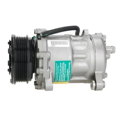 Afbeelding van Compressor, airconditioning TEAMEC 8600119, gerenoveerd