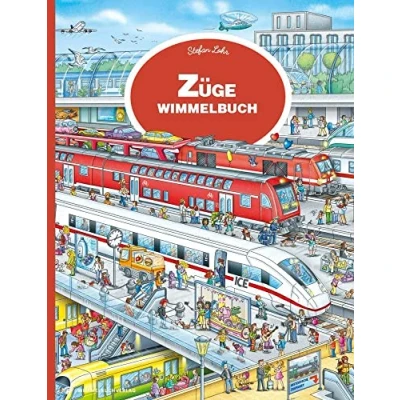 Afbeelding van Züge Wimmelbuch: Mein großes Eisenbahn Wimmelbuch ab 3 Jahren